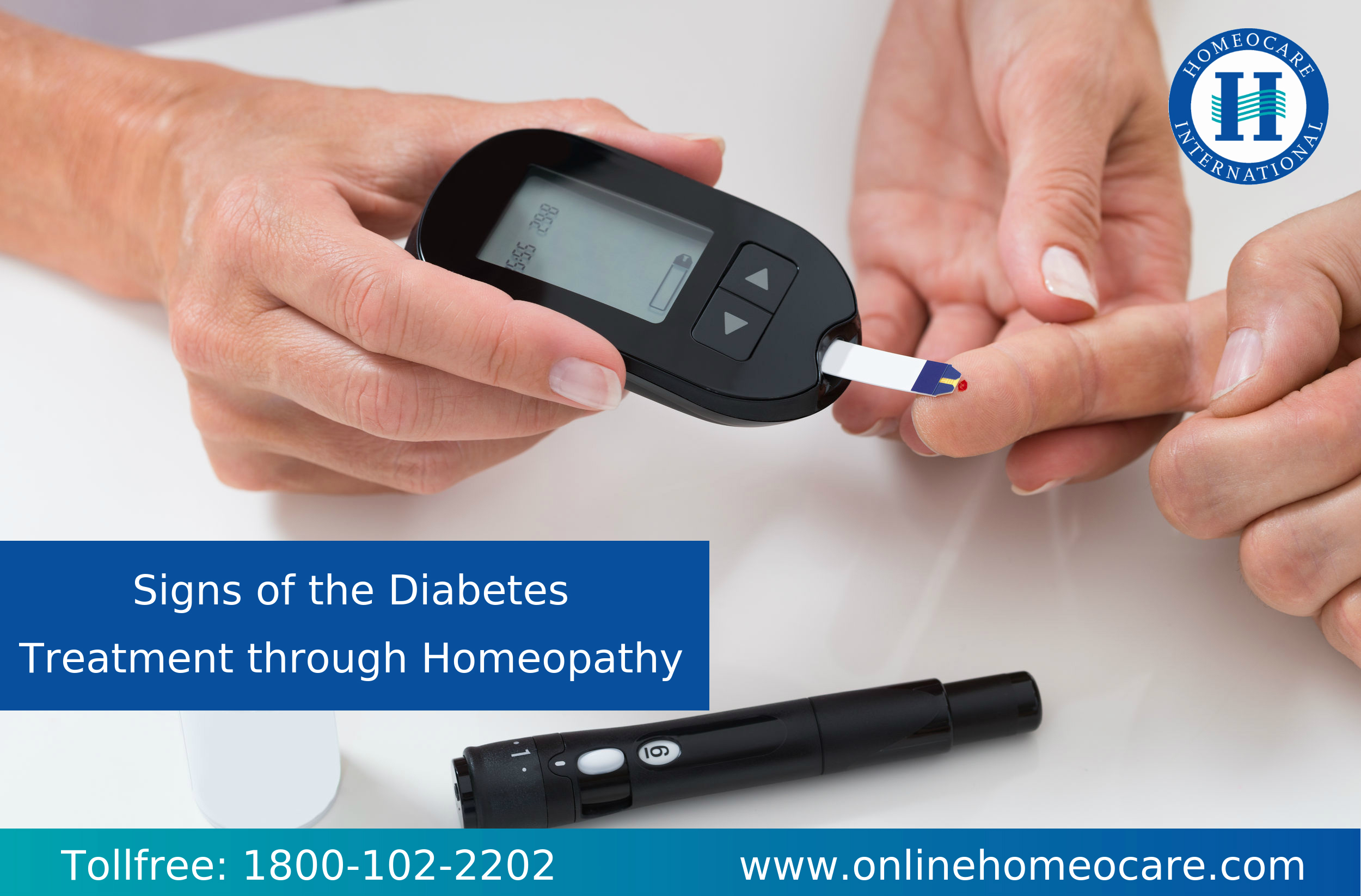 Signs of the Diabetes and Treatment through Homeopathy